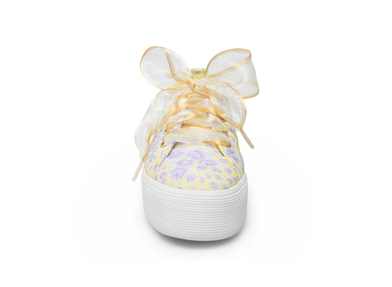 Superga Espadrille Womens - 2790 Fancotbindingsw - Purple/Yellow/White - RHLKN9520